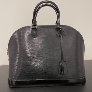 Louis Vuitton Alma MM Electric Noir